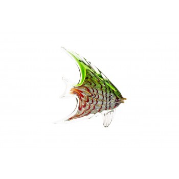 Статуэтка «Рыба» зелено-красная F6902