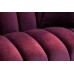 Диван двухместный велюровый темно-фиолетовый ZW-81102 DVI