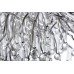 Люстра подвесная «Капли» (серебро) 62GDA-8012-800