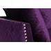 Диван Sorrento трехместный велюровый фиолетовый SORRENTO2K-ФИОЛ-Ром98