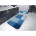 Коврик для ванной комнаты Pisa синий/голубой 70*120 717433