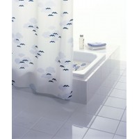 Штора для ванных комнат Helgoland синий/голубой 240*180 46463