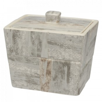Косметическая емкость с крышкой Creative Bath Quarry QRY25STN