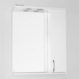 Зеркало-шкаф Style Line Эко Фьюжн Панда 65/С белый