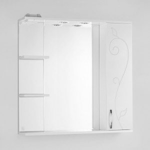 Зеркало-шкаф Style Line Эко Фьюжн Панда 80/С белый