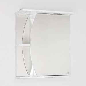 Зеркало-шкаф Style Line Эко Волна Камелия 60/С белый