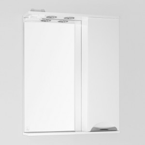 Зеркало-шкаф Style Line Жасмин 65/С белый