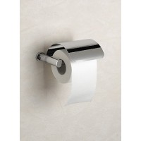 Держатель для туалетной бумаги с крышкой хром Windisch Cylinder Ribbed 85351CR