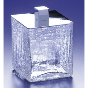Баночка Box cracked crystal хром WINDISCH 88148CR