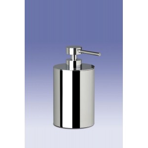 Дозатор для жидкого мыла настольный хром Сylinder Plain Windisch 90105CR