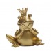 Статуэтка "Лягушка-Королева" (золотая) D2020золотая