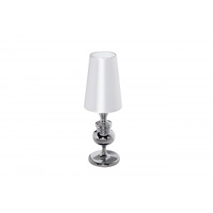 Настольная лампа с белым абажуром K2TK2059S-WH
