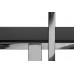 Стеллаж с черным стеклом 13RXSH3052-SILVER