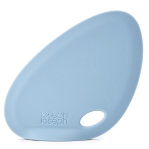 Скребок для миски Fin силиконовый голубой  Joseph Joseph 20076