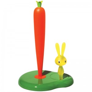 Держатель для бумажных полотенец Bunny&Carrot 20 см. Alessi ASG42 GR