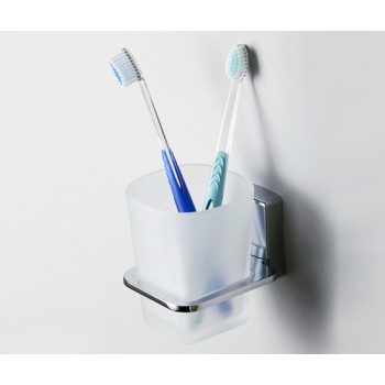 Стакан для зубных щеток стеклянный WasserKRAFT К-5028