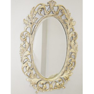 Зеркало в раме Гойя LouvreHome (Artisan ivory)