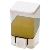 Диспенсер для жидкого мыла настенный Bravo D-SD04 прозрачный (1000 мл)