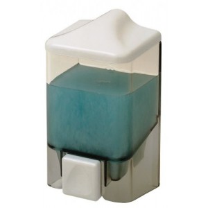 Диспенсер для жидкого мыла настенный D-SD05 прозрачный (500 мл)