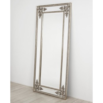 Зеркало напольное LouvreHome Венето серебро LH143S