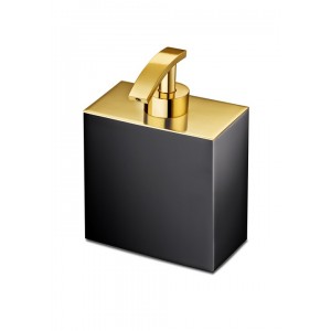 Диспенсер для жидкого мыла Windisсh Black 90704NO черный с золотом