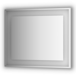 Зеркало в раме с подсветкой LED EVOFORM Ledside BY 2204 (90 x 75)
