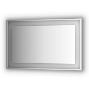 Зеркало в раме с подсветкой LED EVOFORM Ledside BY 2207 (120 x 75)
