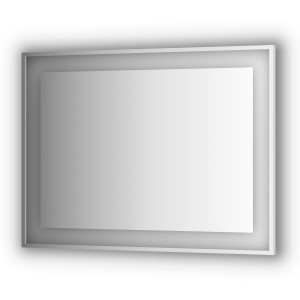 Зеркало в раме с подсветкой LED EVOFORM Ledside BY 2212 (120 x 90)