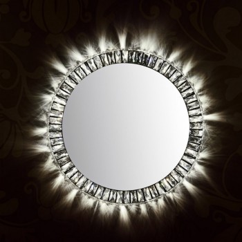 Зеркало с подсветкой LED круглое с пультом управления Artik NC2014