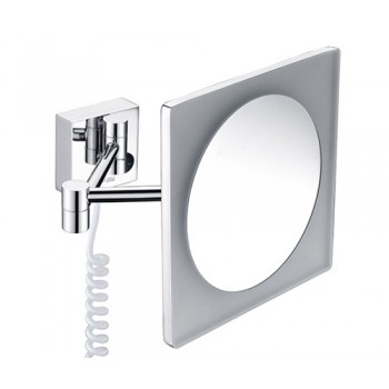 Зеркало косметическое с подсветкой в ванную комнату Wasserkraft K-1008 (3х)