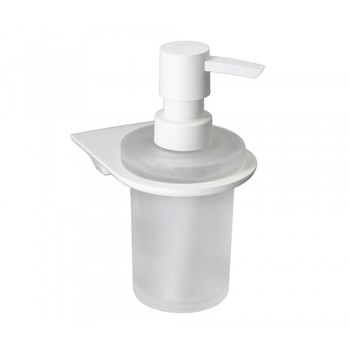 Дозатор для жидкого мыла настенный белый Kammel K-8399WHITE