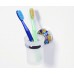 Стакан для зубной пасты и щеток настенный Wasserkraft Diemel K-2228