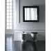 Зеркало в черной раме в ванную Galassia Ethos 8487NE (90х90)