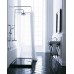 Зеркало в черной раме в ванную Galassia Ethos 8487NE (90х90)