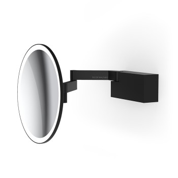 Decor Walther Vision R Косметическое зеркало, цвет: черный матовый Decor Walther Vision R Косметическое зеркало, цвет: черный матовый