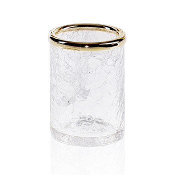 Decor Walther Crack BER Стакан настольный, французское стекло Craquele, цвет: золото Decor Walther Crack BER Стакан настольный, французское стекло Craquele, цвет: золото