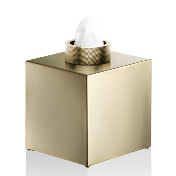 Decor Walther Cube KB Салфетница 15,6x13x13см, цвет: золото матовое