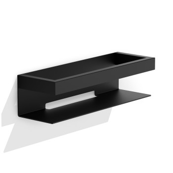 Decor Walther Brick Полка для душа 30х9.5х8см., подвесная, цвет: черный матовый Decor Walther Brick Полка для душа 30х9.5х8см., подвесная, цвет: черный матовый