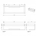 Decor Walther Brick Полка для душа 30х9.5х8см., подвесная, цвет: черный матовый Decor Walther Brick Полка для душа 30х9.5х8см., подвесная, цвет: черный матовый