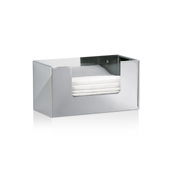 Decor Walther DW 117 Диспенсер для салфеток 27x13x14см, подвесной, цвет: сталь полированная Decor Walther DW 117 Диспенсер для салфеток 27x13x14см, подвесной, цвет: сталь полированная