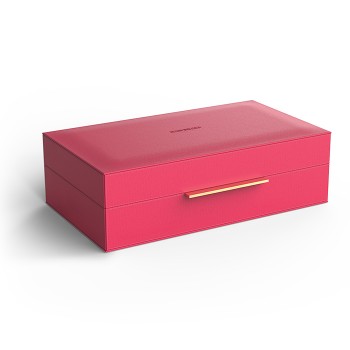 Decor Walther Brownie BOX L Коробка универсальная 30х18х9.5см., искусственная кожа, цвет: пурпурный Decor Walther Brownie BOX L Коробка универсальная 30х18х9.5см., искусственная кожа, цвет: пурпурный