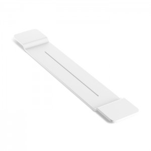 Decor Walther Stone WAN Полка для ванны 95x30см, подвесная, цвет: белый