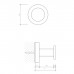 Decor Walther Basic HAK4 Крючок, подвесной, цвет: черный матовый