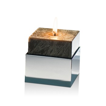 Decor Walther Brick KNH Подсвечник настольный, цвет: хром Decor Walther Brick KNH Подсвечник настольный, цвет: хром