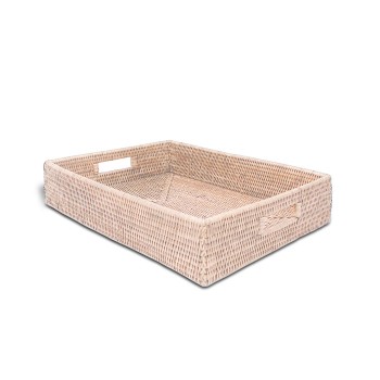 Decor Walther Basket Tray Поднос, цвет: Ротанг светлый Decor Walther Basket Tray Поднос, цвет: Ротанг светлый
