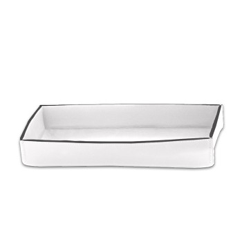 Decor Walther Nappa TAB S Лоток, цвет: Натуральная кожа NAPPA белоснежный Decor Walther Nappa TAB S Лоток, цвет: Натуральная кожа NAPPA белоснежный