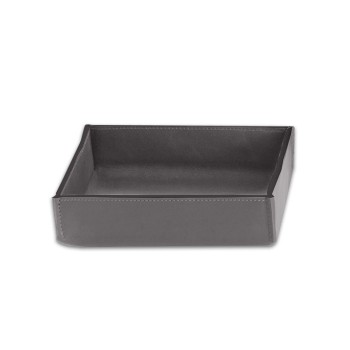 Decor Walther Nappa TAB S Лоток, цвет: Натуральная кожа NAPPA дымчато-серый