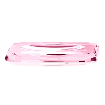 Decor Walther Kristall KS Лоток для расчесок, цвет: хрусталь розовый Decor Walther Kristall KS Лоток для расчесок, цвет: хрусталь розовый