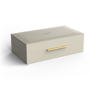 Decor Walther Brownie BOX L Коробка универсальная 30х18х9.5см., искусственная кожа, цвет: песочный Decor Walther Brownie BOX L Коробка универсальная 30х18х9.5см., искусственная кожа, цвет: песочный