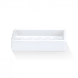 Decor Walther DW 615 Мыльница настольная, фарфор, цвет: белый